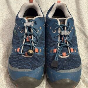 Keen Kids Blue and Coral Sneakers